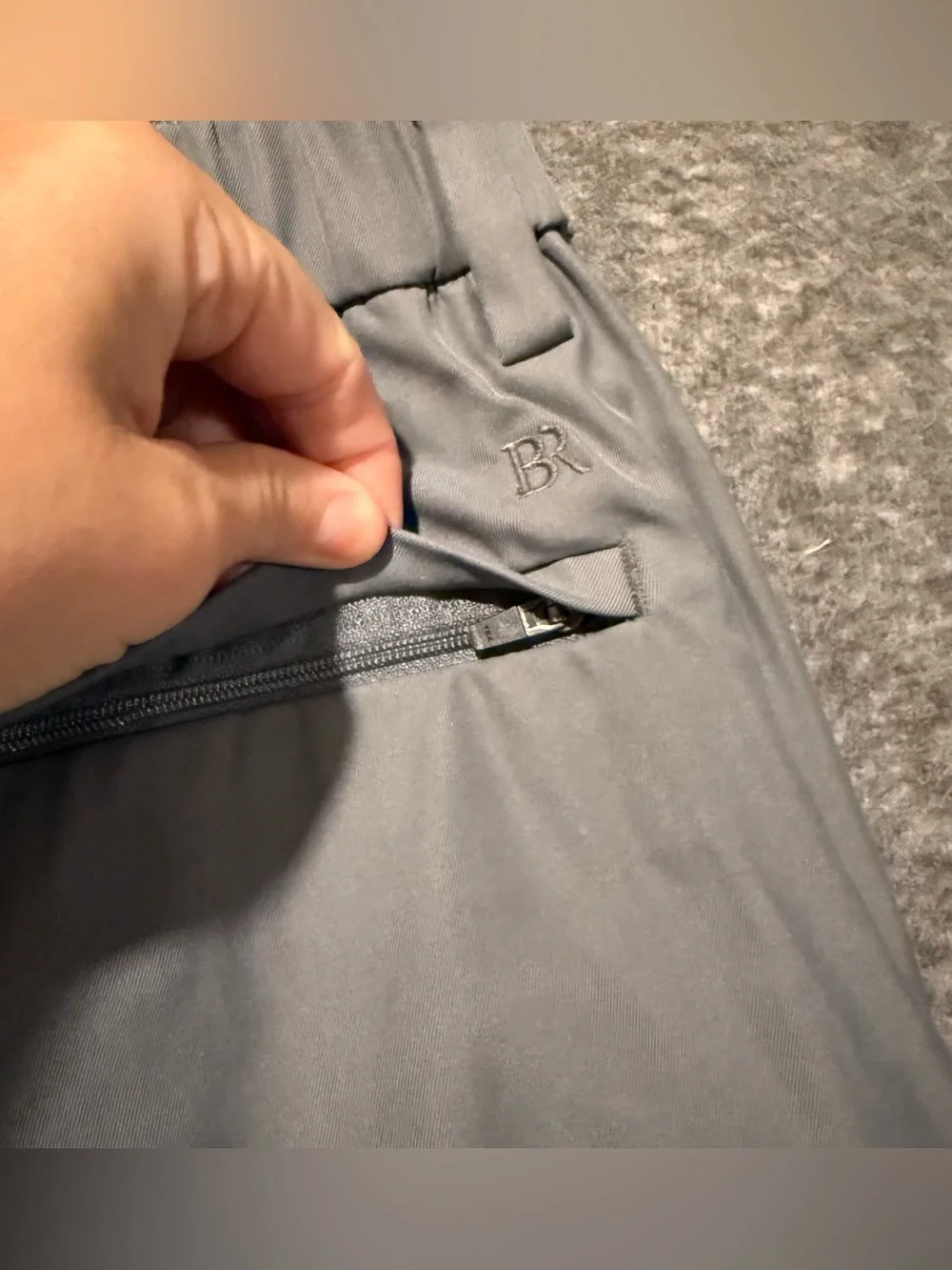 Banana Republic Commuter Flex Pants Mens 32x29 Gray Athletic Fit Stretch NWT